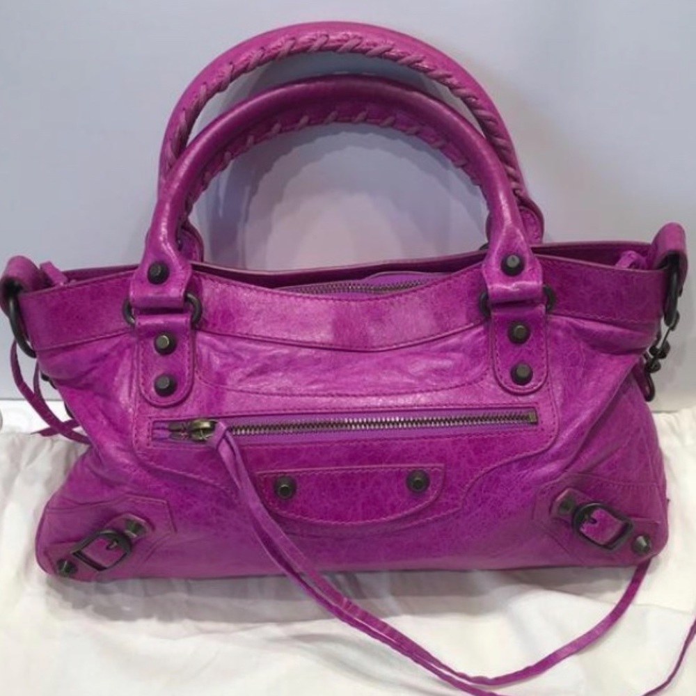 2007 magenta first Balenciaga bag